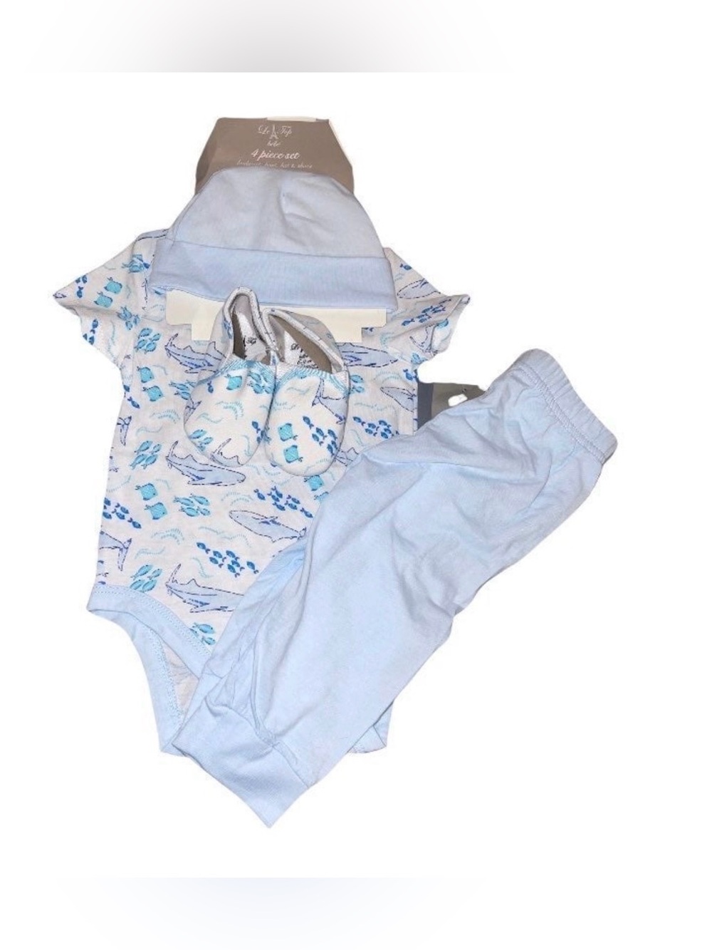 Le Top Bébé Baby Ocean 4 Piece Outfit